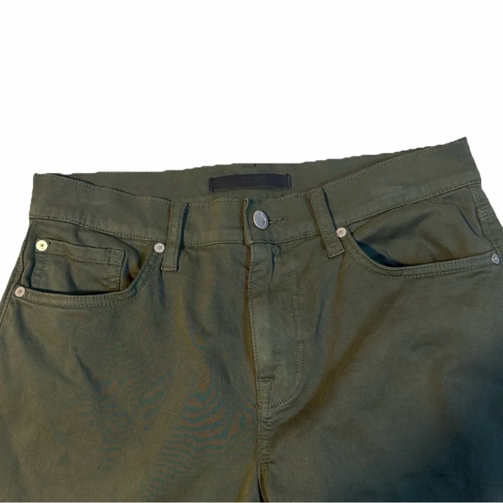 Joe’s Kinetic Brixton stretch Straight Olive Green Jeans  Size 30X32 Great Cond - Picture 3 of 10